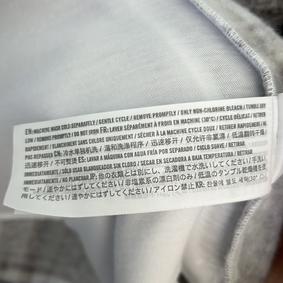 Abercrombie & Fitch Gray and White Plaid Jacket - Picture 4 of 5